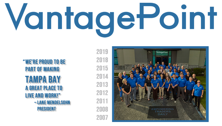 Vantagepoint 10 x Winner for Best Places to Work