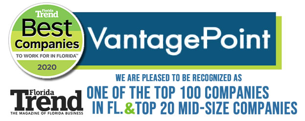 Vantagepoint AI Recognized as Top 100 Best Places to Work in Florida