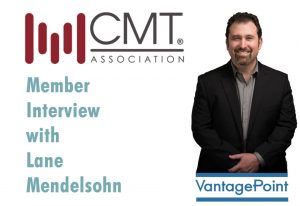 Lane Mendelsohn, President of Vantagepoint AI, LLC, is featured in Technically Speaking magazine from CMT.