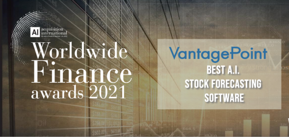 VantagePoint has been recognized internationally as the Best AI Stock Forecasting Software